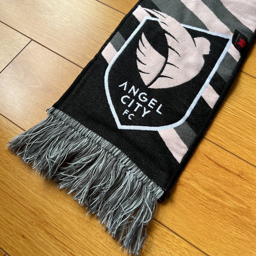 Angel City FC Wild Stripe Reversible Woven Scarf